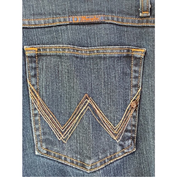 Wrangler Q-Baby Ultimate Riding Bootcut Jeans Womens Sz 15/16 × 34 No Gap Waist - Picture 6 of 12